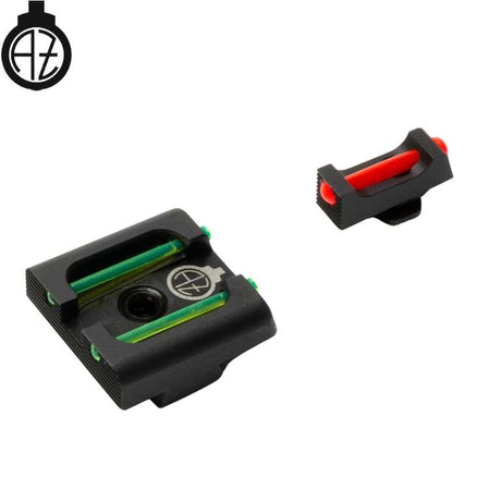 Visierung für Glock [G17, G19, G26 & other] | mit Faseroptik