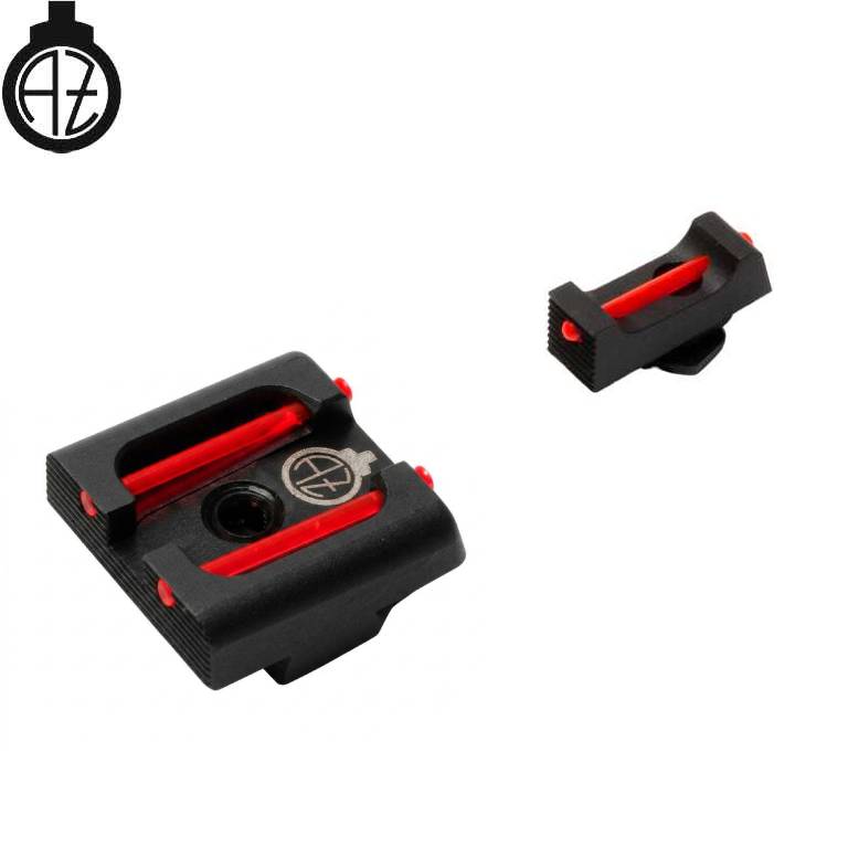 Visierung für Glock [G17 G19 G26 & other] mit Faseroptik | Typ B