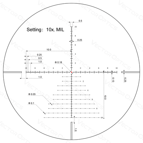 Vector Optics Veyron 3-12x44IR SFP kompaktes Zielfernrohr