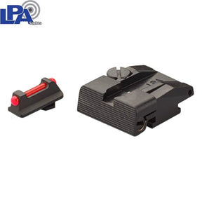 Walther [PPQ P99 Creed PPX & PPS] verstellbare Visierung | mit Faseroptik