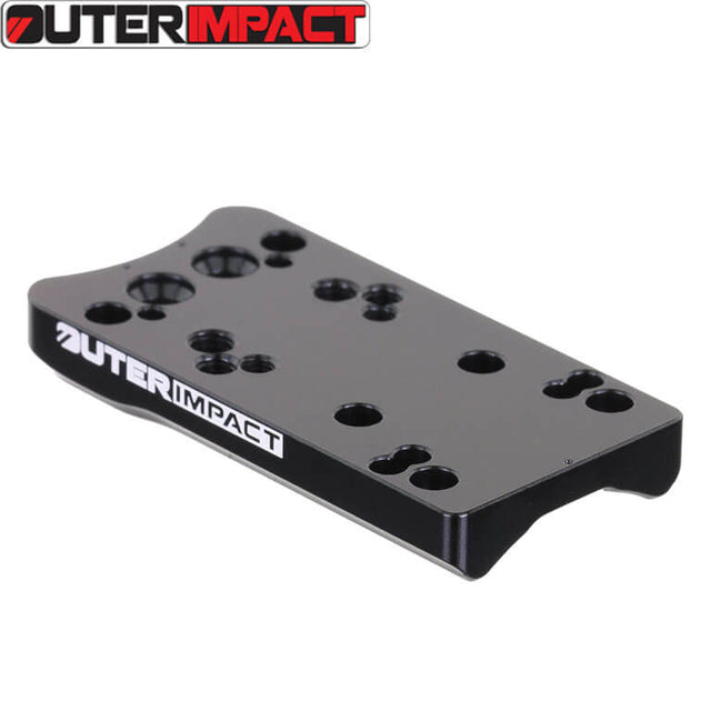 Walther [PPQ, P99, Creed, PPX & PPS] attacco red dot | type C [RMR, RTS, Docter impronta]