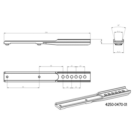 Adapter für Pixfra Chiron PFI-C450 | Blaser Basis
