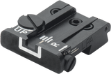Browning Hi-Power [Sport Vigilante Mark III Practical HP40] tacca di mira regolabile | linee bianche