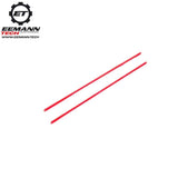 Asta di ricambio in fibra ottica | 2 pz - Rosso 1.0 mm