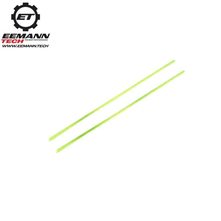Asta di ricambio in fibra ottica | 2 pz - Verde 1.0 mm