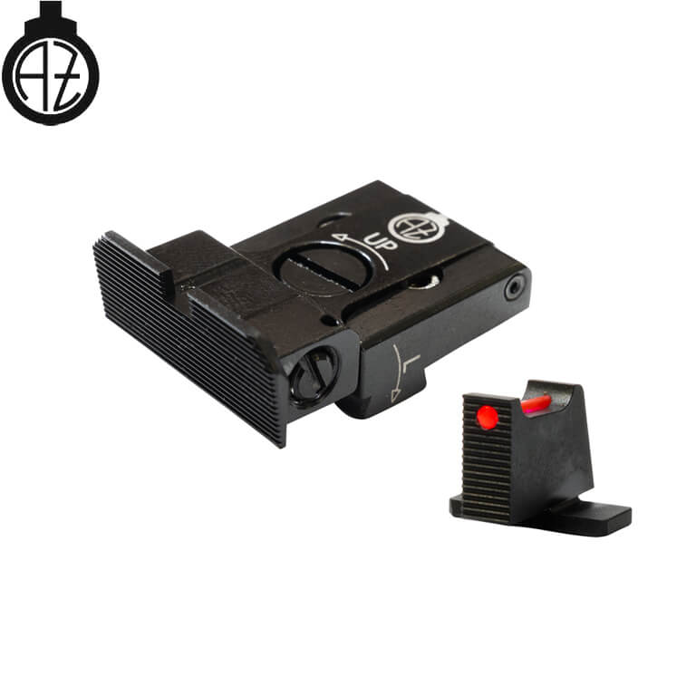 Springfield XD-XDM-XDS, HS Produkt HS-9, SF19 & S-Line verstellbar Visiere mit Glasfaseroptik | Typ A 