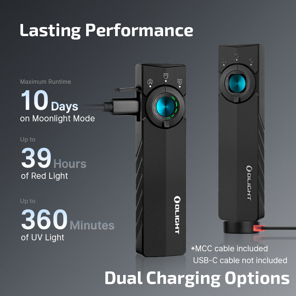 Olight ArkPro Lite | lampe EDC plate 3-en-1 | 1.200 lm