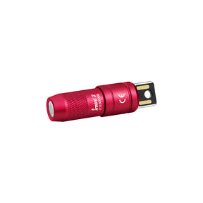 Olight imini 2 | mini torcia portachiavi ricaricabile | 50 lm - Passionate Red