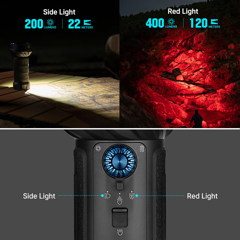 Olight Marauder 2 Mini | leistungsstarke wiederaufladbare Taschenlampe | 10.000 lm