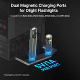 Olight Ostation 2 Pro | caricabatterie intelligente AA/AAA | 3-in-1