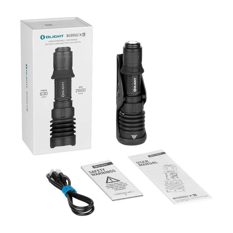 Olight Warrior X 4 | taktische Taschenlampe | 2.600 lm