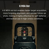 Osight SE [rouge] | 6 MOA