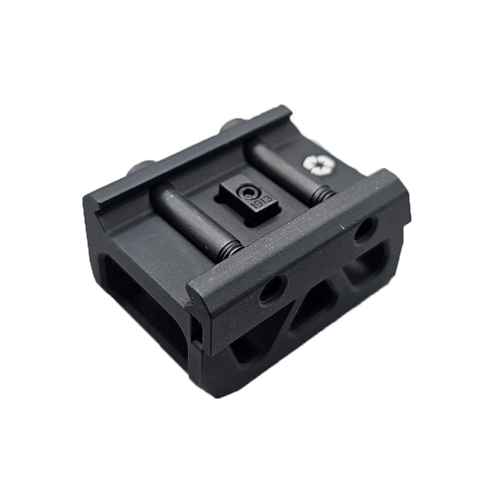 Slitta Picatinny attacco red dot with raiser [21 mm] | Trijicon RMR impronta
