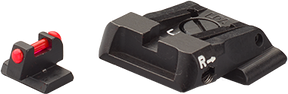 Smith & Wesson M&P mire regolabili | fiber optic