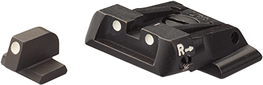 Smith & Wesson M&P mire regolabili | punti bianchi