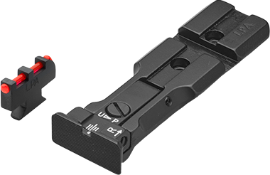Smith & Wesson revolver [686 629 19 66 586 & other] viseur point rouge ready organes de visée réglables | fibre optique