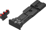 Smith & Wesson revolver [686 629 19 66 586 & other] viseur point rouge ready organes de visée réglables | fibre optique