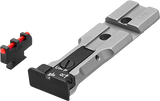 Smith & Wesson revolver [686 629 19 66 586 & other] red dot ready mire regolabili | fibra ottica