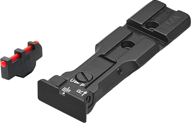 Smith & Wesson revolver [686 629 19 66 586 & other] red dot ready mire regolabili | fibra ottica