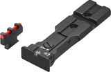 Smith & Wesson revolver [686 629 19 66 586 & other] viseur point rouge ready organes de visée réglables | fibre optique